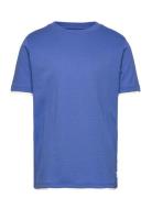 2In1 T-Shirt Tops T-shirts Short-sleeved Blue Tom Tailor