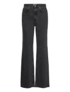 The Wide Long Denim Bottoms Jeans Wide Grey Marville Road