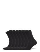 Decoy 7-Pack Ankle Sock Cotton Lingerie Socks Regular Socks Black Deco...