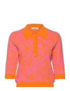 Pietro Tops Knitwear Jumpers Orange SUNCOO Paris