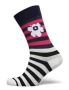 Kasvaa Tasaraita Unikko Lingerie Socks Regular Socks Multi/patterned M...