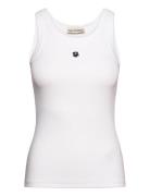 Kedol Unikko Placement Tops T-shirts & Tops Sleeveless White Marimekko