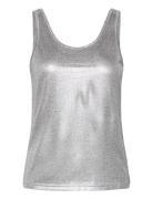 Top Tops T-shirts & Tops Sleeveless Silver Sofie Schnoor