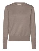 Fqkatie-Pullover Tops Knitwear Jumpers Brown FREE/QUENT