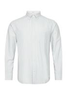 Reg Archive Oxford Stripe Shirt Tops Shirts Casual Blue GANT