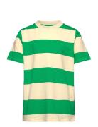 Tnjae Uni S_S Tee Tops T-shirts Short-sleeved Green The New