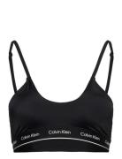 Halter Bralette Lingerie Bras & Tops Soft Bras Bralette Black Calvin K...