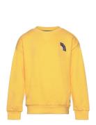 San Remo Tops Sweat-shirts & Hoodies Sweat-shirts Yellow TUMBLE 'N DRY