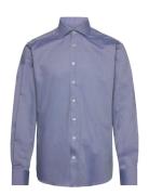 Bs Gronkowski Modern Fit Shirt Tops Shirts Business Blue Bruun & Steng...