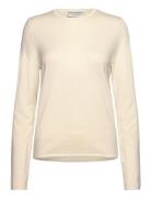 Bs Marit Regular Fit Knitwear Tops T-shirts & Tops Long-sleeved Cream ...