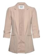 Onlkayle-Orleen 3/4 Blazer Tlr Blazers Single Breasted Blazers Beige O...