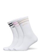 Aim High Socks 3-Pack Lingerie Socks Regular Socks White AIM'N