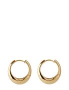 Globe Huggies Accessories Jewellery Earrings Hoops Gold Pernille Coryd...