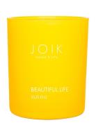 Joik Home & Spa Scented Candle Beautiful Life Tuoksukynttilä Nude JOIK