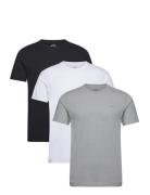 Hco. Guys Knits Tops T-shirts Short-sleeved Grey Hollister