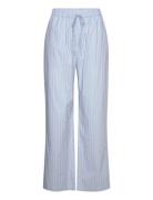 Brenda Pants Bottoms Trousers Wide Leg Blue A-View