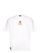 Lemon Kreme Over D T Shirt Tops T-shirts Short-sleeved White Percival