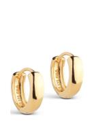Classic Wide Hoops 15 Mm Accessories Jewellery Earrings Hoops Gold Ena...