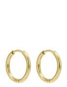Sienna Mini Plain Hoop Accessories Jewellery Earrings Hoops Gold By Jo...