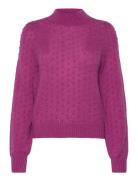 Nutilly B Pullover Tops Knitwear Jumpers Purple Nümph