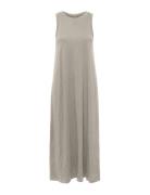 Onlmay Life S/L Long Dress Jrs Noos Maksimekko Juhlamekko Grey ONLY