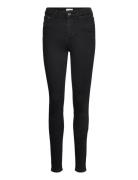 Onliconic Hw Sk Long Ank Dnm Noos Bottoms Jeans Skinny Black ONLY