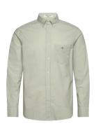 Reg Classic Poplin Shirt Tops Shirts Casual Green GANT