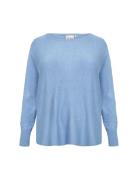 Wa-Samanda Tops Knitwear Jumpers Blue Wasabiconcept