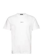 T-Shirt Regular Tops T-shirts Short-sleeved White Replay