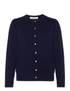 Cardigan Tops Knitwear Cardigans Navy Sofie Schnoor