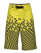 Pixelated Boardshort Boys Uimashortsit Yellow VANS
