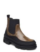 Boots - Flat Shoes Chelsea Boots Brown ANGULUS