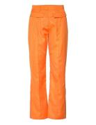 Glue Pants Bottoms Trousers Straight Leg Orange Hosbjerg