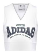 Adidas Originals Class Of 72 Crop Vest Sport T-shirts & Tops Sleeveles...