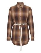 Shirt Tops Shirts Long-sleeved Brown MM6 Maison Margiela