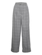 Adalina Trousers Bottoms Trousers Wide Leg Grey Gina Tricot