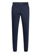 Technical Stretch Pants - Combi Sui Bottoms Trousers Formal Navy Lindb...