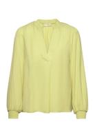 Huxieiw Blouse Tops Blouses Long-sleeved Green InWear