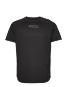 Hmlte Topaz T-Shirt Sport T-shirts Short-sleeved Black Hummel