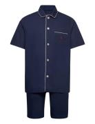 Cotton-Sle-Set Pyjama Navy Polo Ralph Lauren Underwear