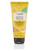 I Love Signature Exotic Fruits Hand & Nail Cream 100 Ml Beauty Women S...