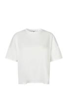 Ghita New Tee Tops T-shirts & Tops Short-sleeved Cream Second Female