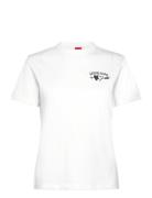 Damacia Tops T-shirts & Tops Short-sleeved White HUGO