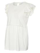 Mlerica June Cap Jrs Top 2F Tops T-shirts & Tops Short-sleeved White M...