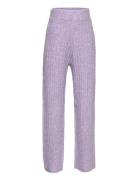 Clara Pant Bottoms Trousers Purple Grunt