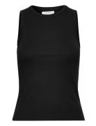 Tank Top Ebba Tops T-shirts & Tops Sleeveless Black Lindex