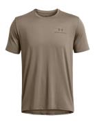 Vanish Energy Ss Sport T-shirts Short-sleeved Brown Under Armour