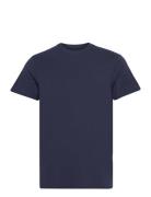 Men Bamboo S/S T-Shirt Tops T-shirts Short-sleeved Navy URBAN QUEST