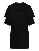 Shirt 1/2 Tops T-shirts Short-sleeved Black Schiesser