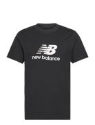 Sport Essentials Logo T-Shirt Sport T-shirts Short-sleeved Black New B...